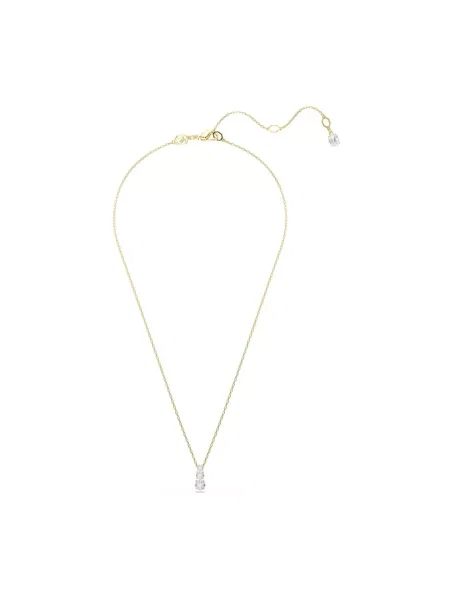 Naszyjnik Swarovski szary