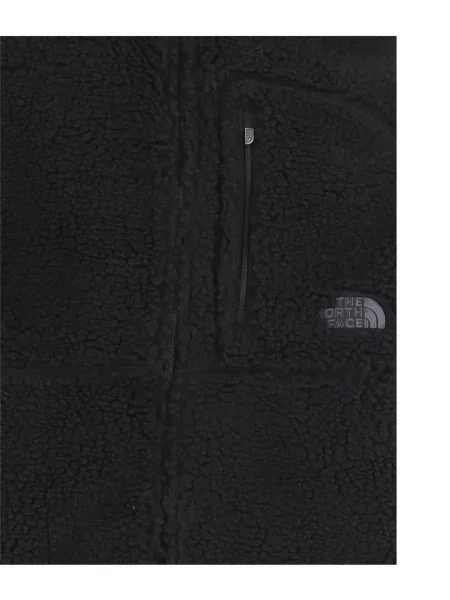 Geacă The North Face din fleece negru