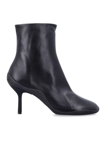 Botki Balenciaga skórzane czarne