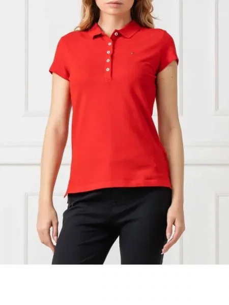 Tommy Hilfiger Tenisz póló New Chiara piros