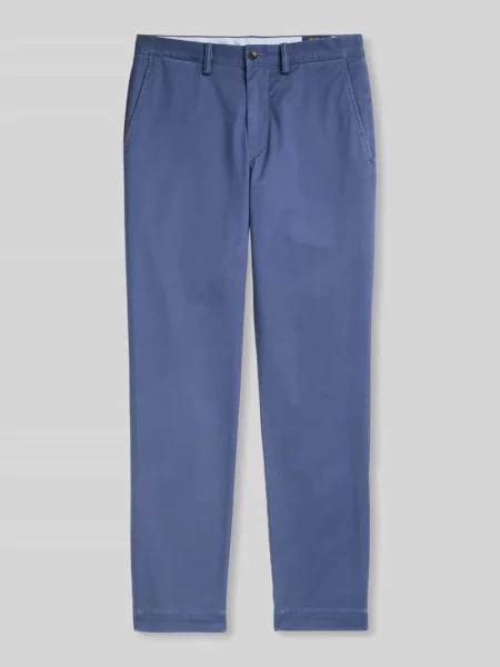 Chinos o kroju slim fit z mieszanki bawełny Polo Ralph Lauren