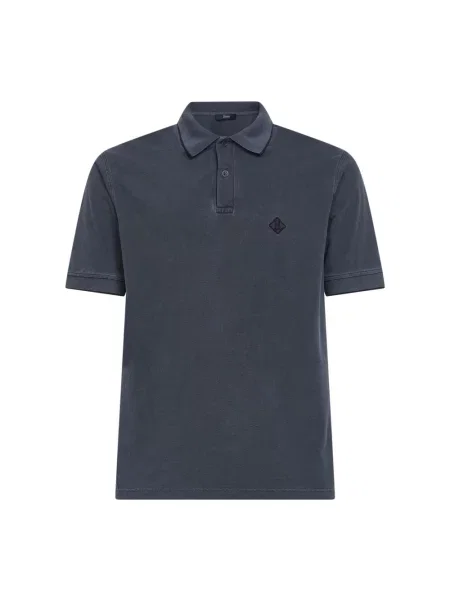 Koszulka polo Herno niebieska