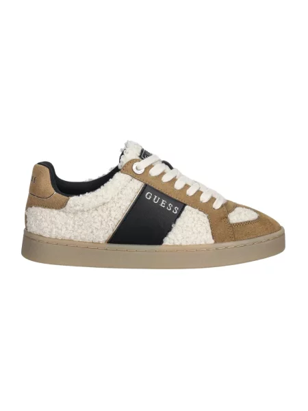Sneakersy Guess skórzane beżowe