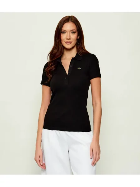Tricou polo Lacoste negru