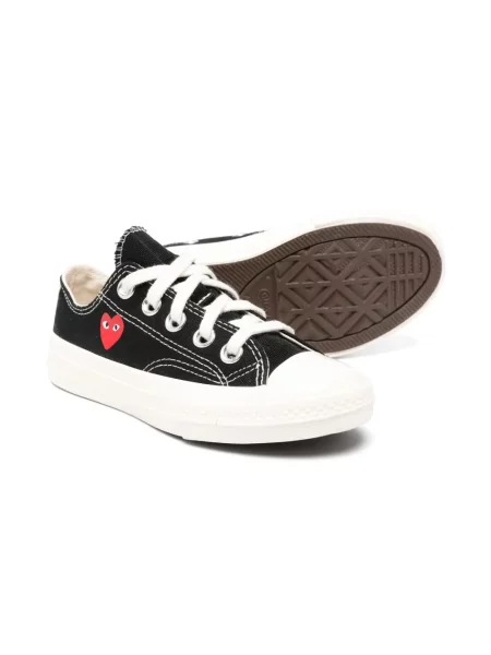 Sneakersy dziecięce Comme Des Garcons Play czarne