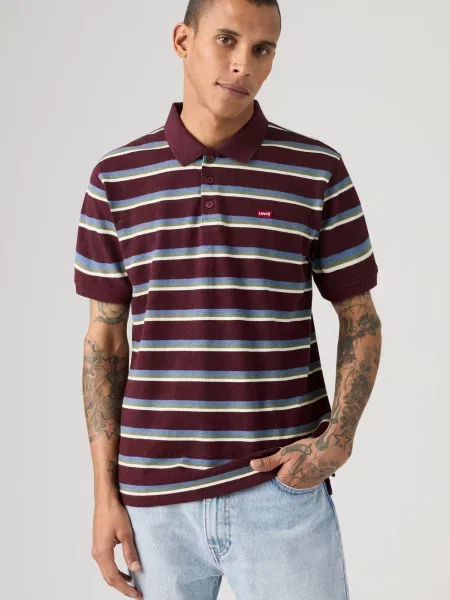 LEVI'S ® Tričko HM svetlomodrá / olivová / vínovo červená biela