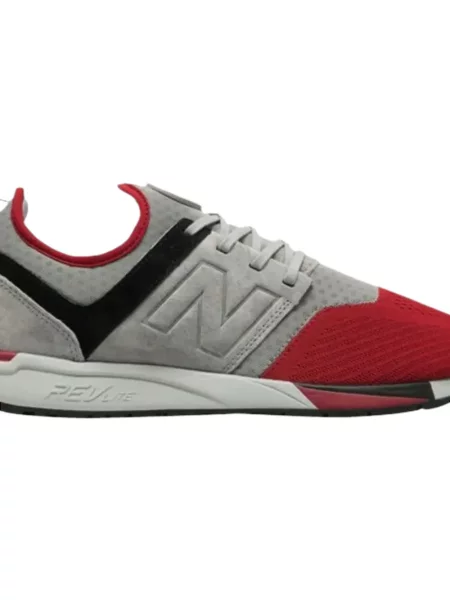 Majica s kapuljačom New Balance siva
