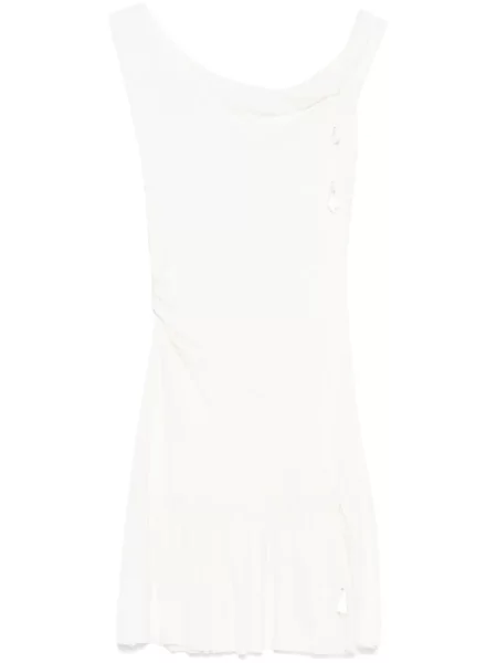 Mała mały sukienka mini Manuri garniturowa biała