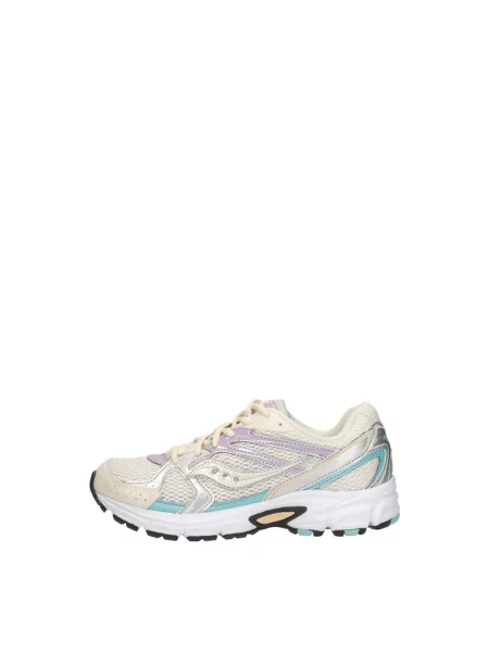 Lniane sneakersy Saucony beżowe