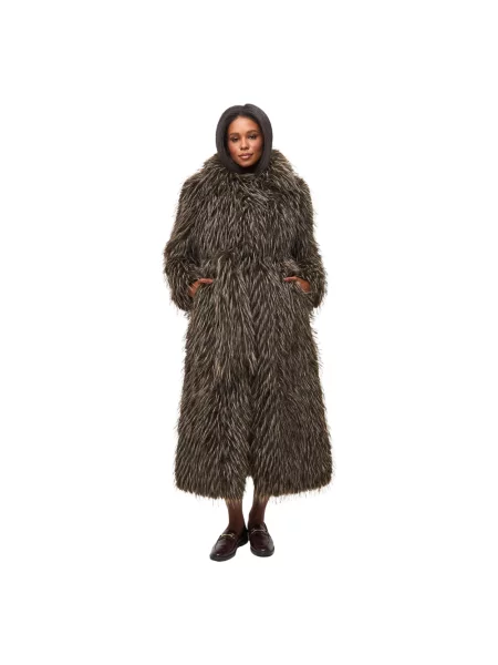 Futro Cesare Gaspari brązowe