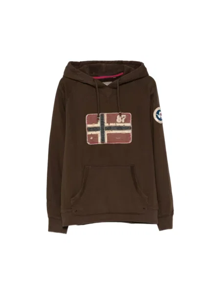 Bluza Napapijri brązowa