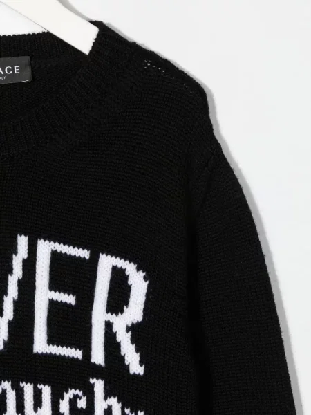 Sweter dziecięcy Versace czarny