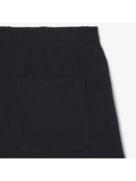 Lacoste Szorty Z Dwuwarstwowego Piqué granatowe