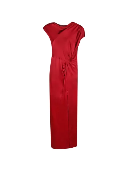 Rochie maxi Federica Tosi roșu