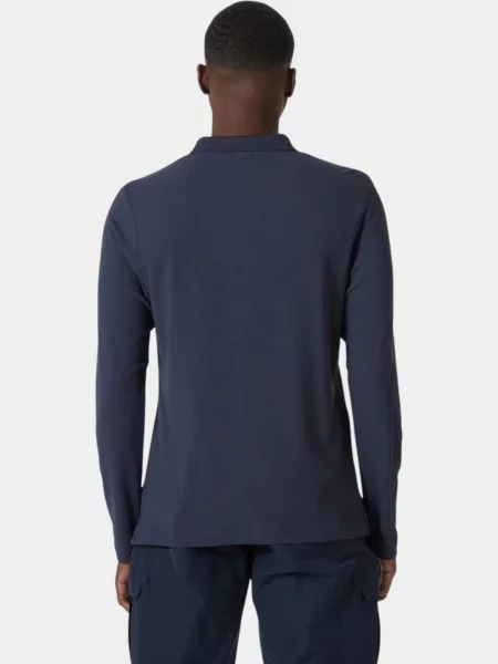 Koszulka Polo Helly Hansen Crewline Ls niebieska