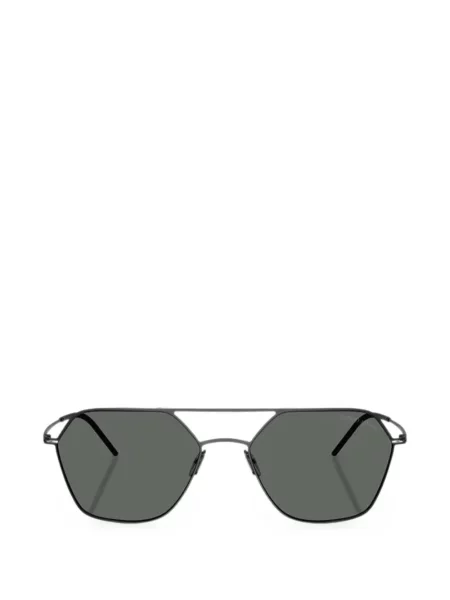 Ochelari de soare Giorgio Armani cu imprimeu geometric negru