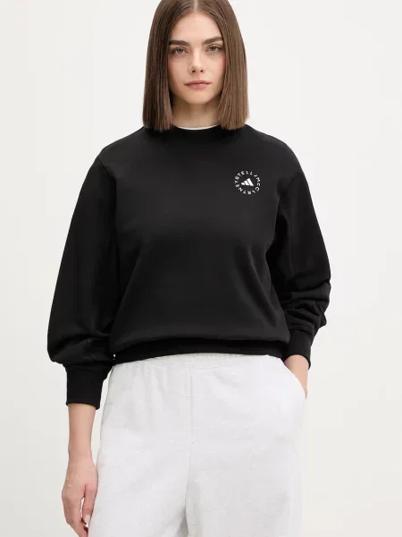 Adidas by Stella McCartney hanorac de negru