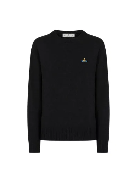 Sweter Vivienne Westwood wełniany czarny