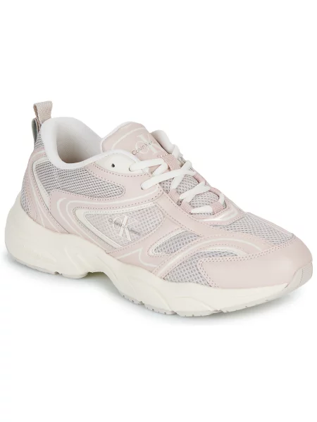 Tenis superge Calvin Klein Jeans z mrežo bež