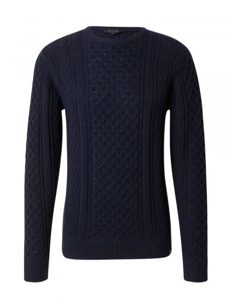 INDICODE JEANS Pulover Belinski morsko plava
