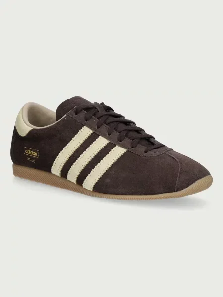 Adidas Originals Paris sneakersy zamszowe brązowe
