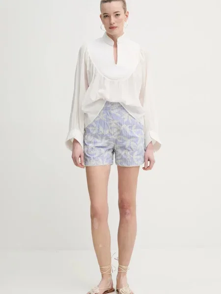 Шорти MUNTHE FIDELMA візерунок висока посадка