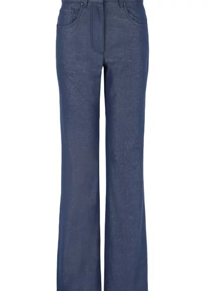 Blugi Giorgio Armani cu 5 buzunare albastru