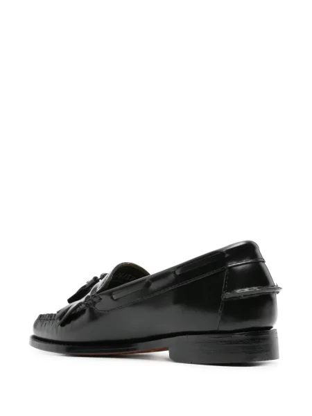 Δερμάτινα loafers G.h. Bass & Co. μαύρο