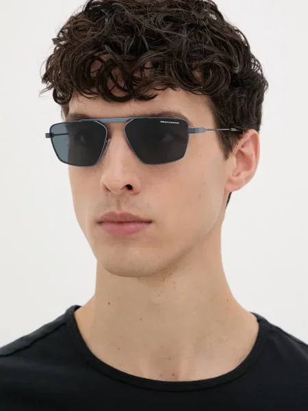 Armani Exchange Sončna očala Siva modra