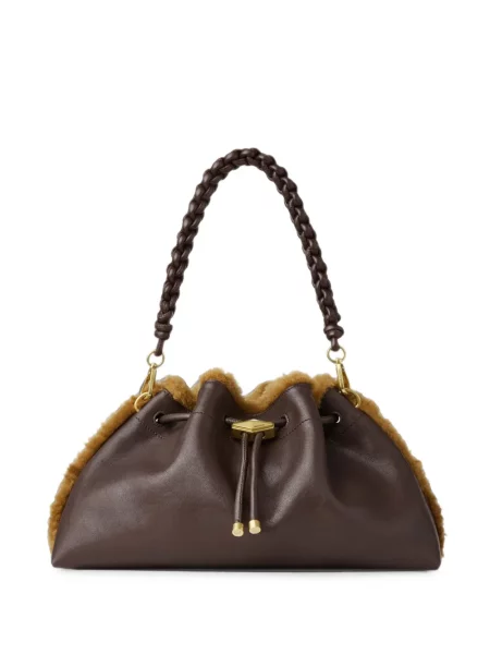 Geantă Jimmy Choo maro