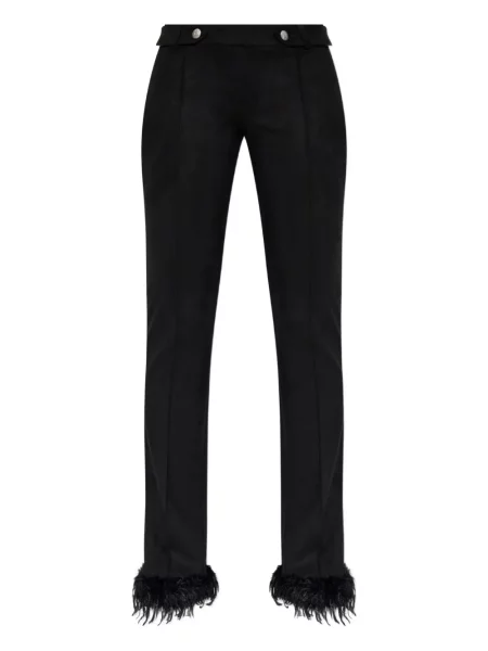 Pantaloni Misbhv cu pene negru