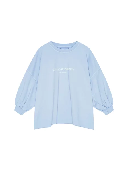 Moshi moshi mind Mikina Mantra světlemodrá