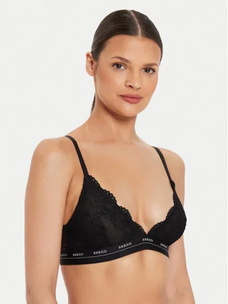 Guess Sutien Bralette negru