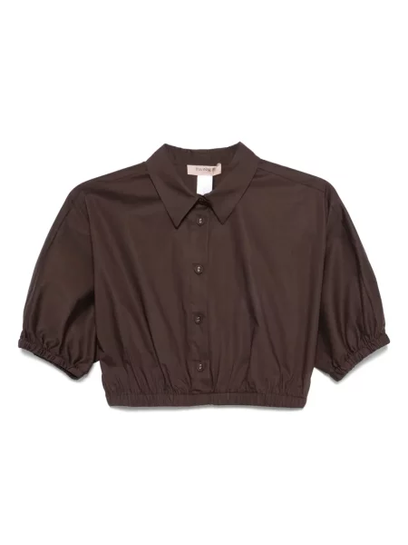 Cropp bluză Twinset maro