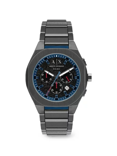 Pολόι Armani Exchange μαύρο