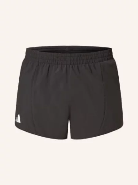 Adidas Szorty Do Biegania 2 W 1 Adizero schwarz czarne