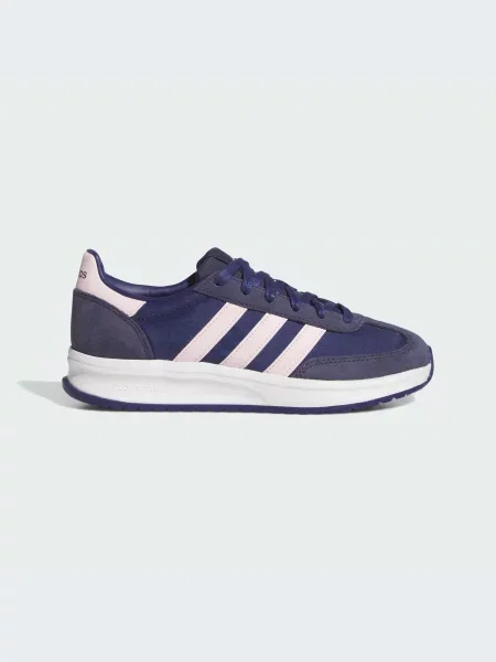 Кожаные повседневные кроссовки Adidas Cloudfoam синие