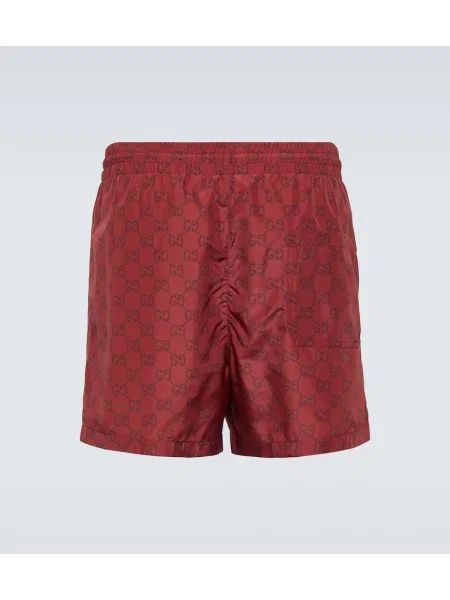 Slip de baie Gucci bordo