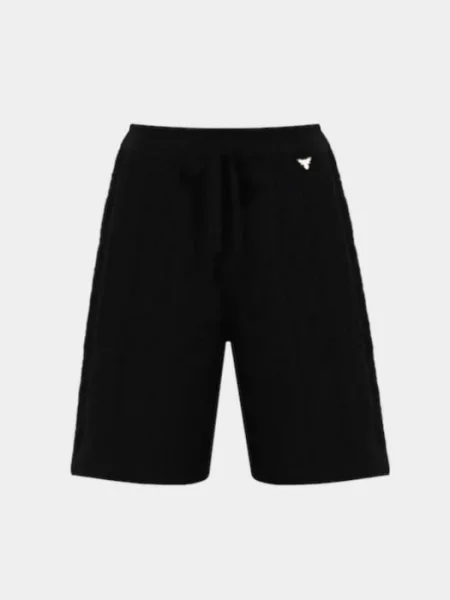 Шорти T.MOSCA вовна/акрил чорний