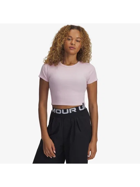 Тениска Under Armour Rival дамска розово