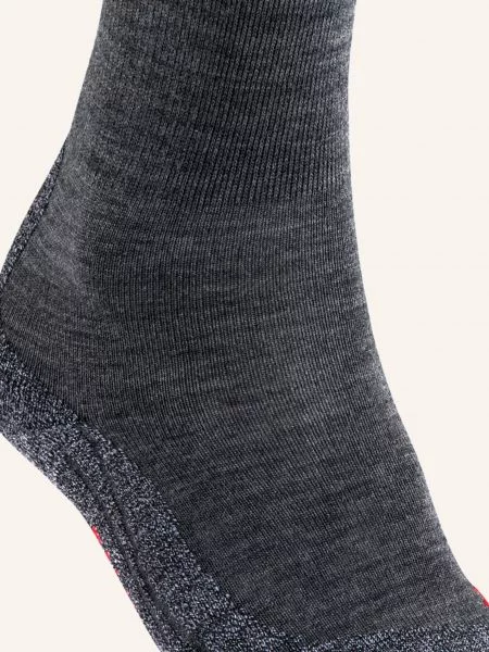 Falke Trekové Ponožky S Merino Vlnou asfaltová mel. šedé
