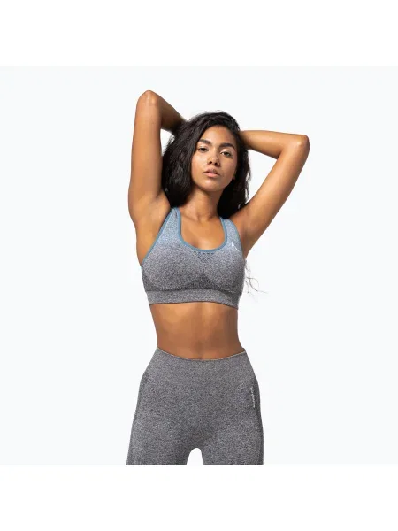 Carpatree Phase Безшевен фитнес сутиен CP-PSB-GN сив