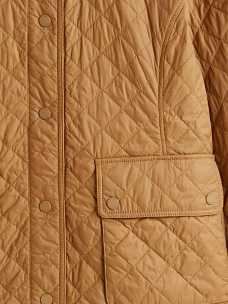 Утеплена куртка Tommy Hilfiger коричнева