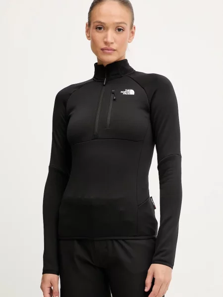 The North Face bluza outdoorowa Meteora gładka czarny