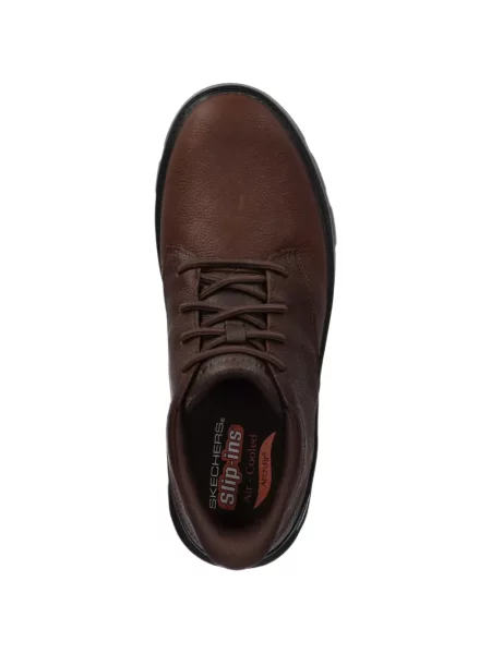 Botine Skechers din piele maro