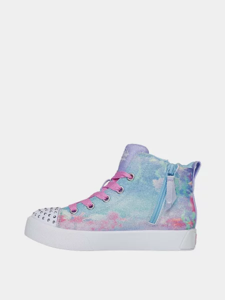 Детские кеды Skechers голубые