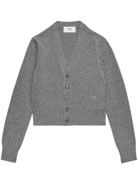 Cardigan Ami Paris gri