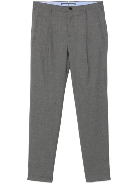 Pantaloni Incotex de lână gri
