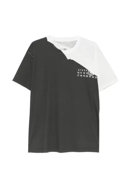 Tricou Mm6 Maison Margiela cu imagine negru