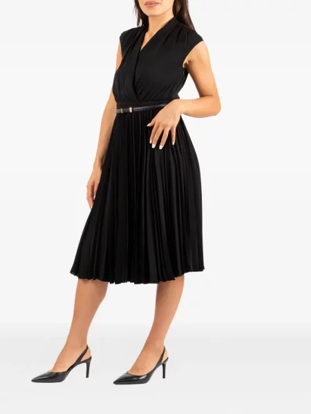Rochie Max Mara plisată de costum negru